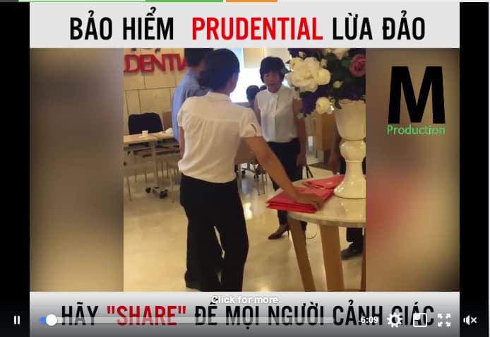 bảo hiểm prudential lừa đảo