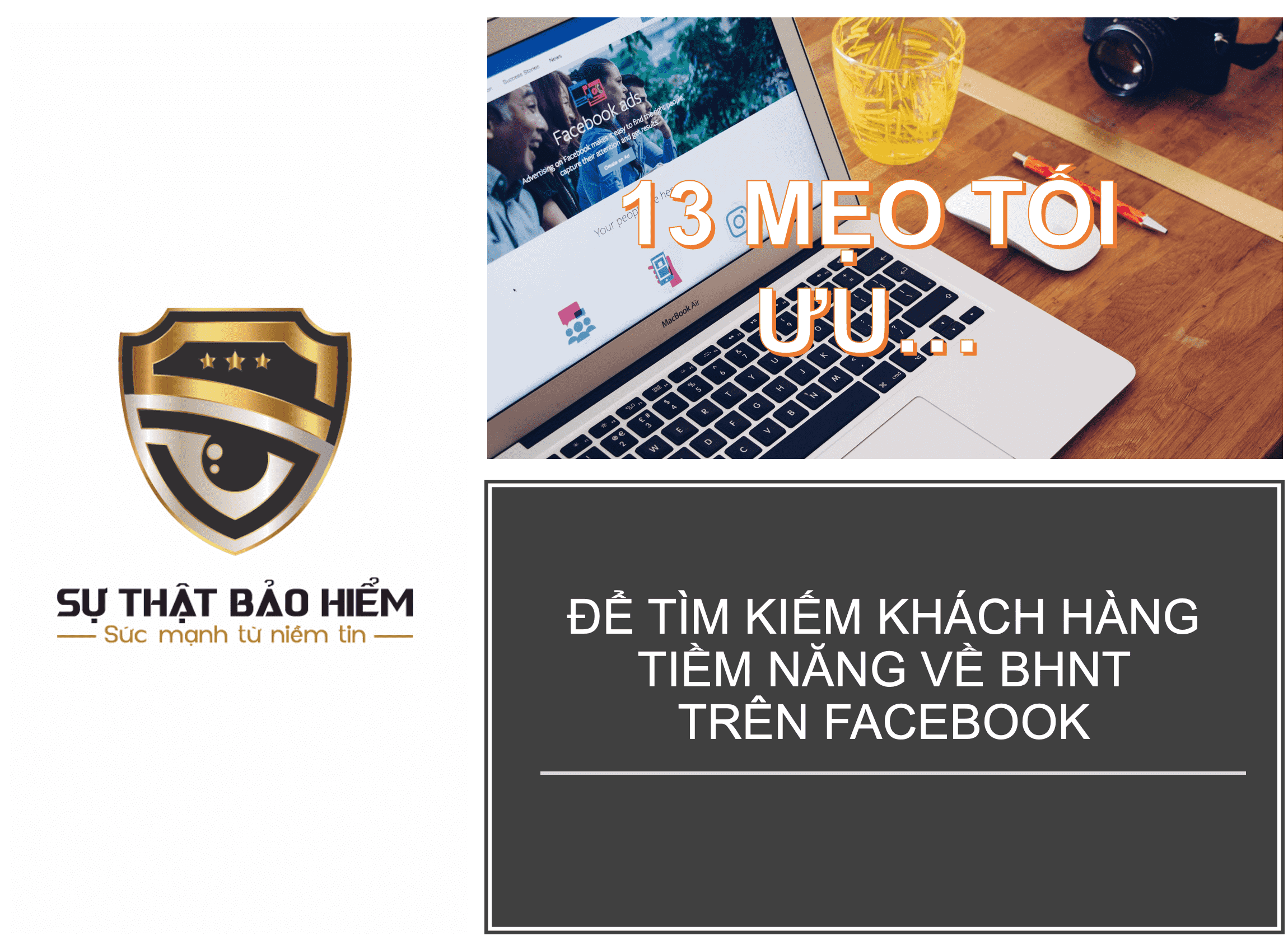13 meo toi uu facebook de tim kiem khach hang bao hiem
