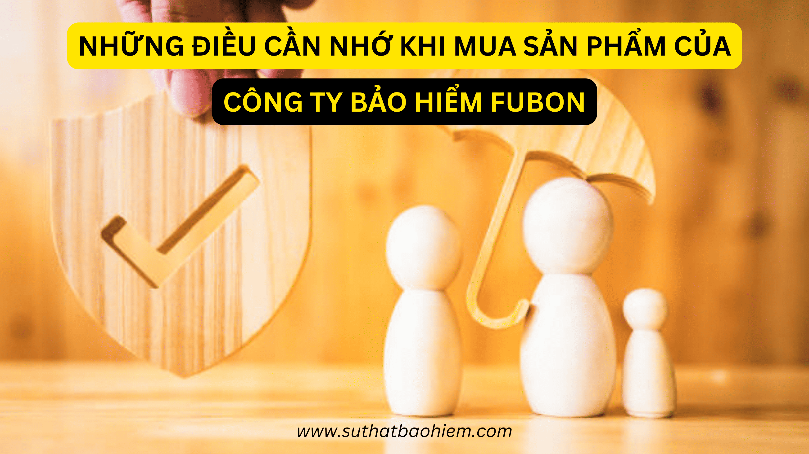 nhung dieu can nho khi mua san pham cua cong ty bao hiem fubon